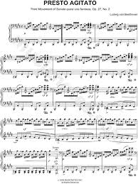 Moonlit waterfall (moonlight sonata x waterfall etude). Ludwig Van Beethoven Moonlight Sonata 3 Presto Agitato Sheet Music Piano Solo In C Minor Download Print Sku Mn0082215