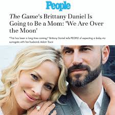 We're pregnant!! @adam.touni and I are thrilled to announce we're expecting  our first child in the fall, via surrogate! What a journey it's been!  @people thank you for your gentle support in
