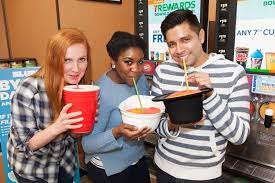 (stores equipped with cathay united bank credit card sensor only.) multiple payment instruments allow you an easy and fast shopping experience! 7 Eleven Stores Hosting Bring Your Own Cup Day Slurpee Promotion On April 11 2015
