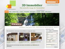 Agence 3d Immobilier Www 3dimmobilier Fr 3d Immobilier Immobilier Achat Maison
