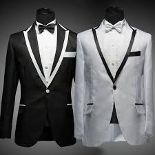 Black And White Suit Jacket Compare Prices On Men Sequin Blazer Online Shopping Buy Low Price Men Sequin Blazer At Factory Price A Wedding Dress Suit Black And White Suit Wedding Suits