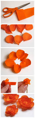 Diy origami origami knife gato origami paper crafts origami cool paper crafts diy crafts to do diy crafts hacks sword craft for kids origami weapons. Make Flowers From Crepe Paper Paper Flowers Diy Paper Flowers Flower Crafts