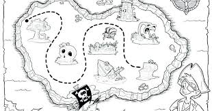 Treasure Map Coloring Page Full Coloring Pages Treasure Maps Printable Coloring Book
