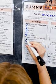 The Ultimate Summer Chores Checklist Kids Fresh Mommy Blog Chore Checklist Kids Summer Schedule Kids Schedule