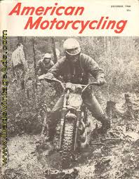 1966 The Joy Of Riding An Enduro Eugene Esposito Moves Through Swamp Motorcycle Magazine Vintage Motorcycles Vintage Motocross