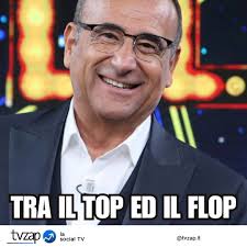 Ne vedremo delle belle”, Carlo Conti e il programma che oscilla tra il top  e il flop ⤵⤵