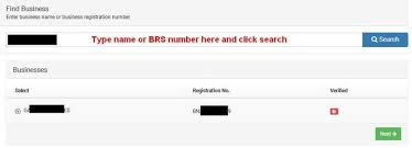 How To Link A Business On Ecitizen Portal Winstar Technologies Business Business Names Public Limited Company
