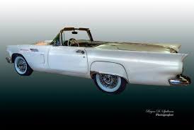 Image result for Colonial White 1957 Thunderbird