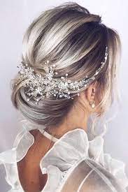 49 Bridesmaid Hair Styling Ideas Lovehairstyles Com Wedding Hair Clips Hair Styles Gold Wedding Hair Piece