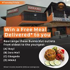 New york city is committed to making free grab & go meals available for all new yorkers starting june 28th across the city. You Can Win A Free Meal From Us Today Bukka Hut Restaurant Facebook