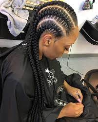 Pin By Timeeka Moore On Braids Loc Extensions Twists Feed In Braids Hairstyles Braided Hairstyles Feed In Braid