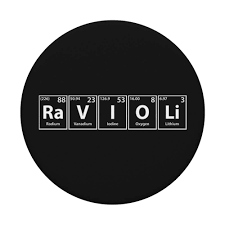 Amazon.com: Periodic Tees Co. Ravioli (Ra-V-I-O-Li) Periodic Table Elements  Spelling PopSockets Stand for Smartp : Cell Phones & Accessories