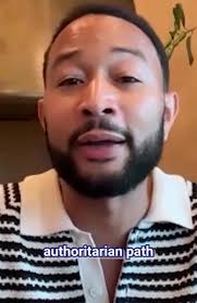 Singer John Legend SLAMS President Trump for cracking down