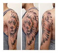 Tattoo By Julia Rehme Lion Tattoo Tattoos Cool Tattoos