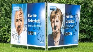 Im saarland hat sie ausgehängte werbung eilig selbst wieder von den masten geholt. Wahl Arger Uber Beschmierte Plakate Kulmbach Nordbayerischer Kurier