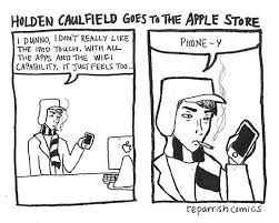 Holden Caulfield Goes To The Apple Store By Reparrish Holden Caulfield Comics Holden