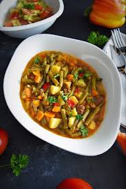 Grune Bohnen Eintopf Rezept Gesund Kochen Rezepte Rezepte Bohnen Vegetarisch Grune Bohnen Rezept