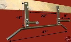 Joist Mount Chin Up Bar Rafter Mounted Pull Up For P90x W Front Handles Fs Http Www Amazon Com Dp B003v5ah7w Ref Cm Sw R P Pull Up Bar Diy Pull Up Bar Up Bar
