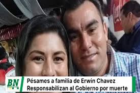 Fallece Erwin Chavez y cívicos responsabilizan al Gobierno por la represión  policial, donde fue herido y perdió un ojo