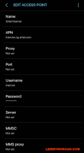 Apn settings for modem/wifi dongle. Manual Internet Profile Settings Apn Setting Phones Routers Modems