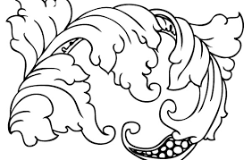Vector decorative ornate outline illustration isolated. Free Vectors Patra Ulanda Purevil