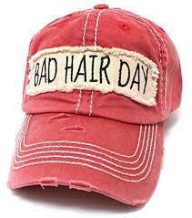 New Red Bad Hair Day Patch Embroidery Baseball Hat Ca Https Www Amazon Com Dp B076fkd566 Ref Cm Sw R Pi Awdb X Pey5zbpy Bad Hair Day Bad Hair Hair Day