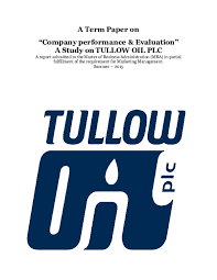 pdf tullow oil plc performance evaluation sadi zaman