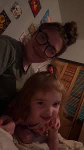 Redirecting autistic child from chewing hair?