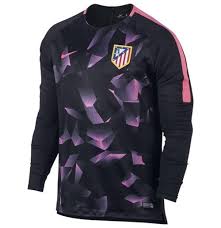 Compra Camiseta 2017/18 Atlético Madrid 2017-2018 (Negro) Original