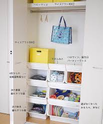 クローゼットの収納について まとめてお返事です 蓋を開けるとこんな感じです 奥行き46 くらいなので 奥まで手が入り取り出せます 我が家は基本 今使われていないシーズンオフ物を収納しているため 取り出しやすさは特に気にせずポ instagram posts