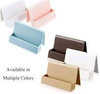 SagaSave Business Card Holder Name Card Case Display Stand for Offices Desk  Organizer