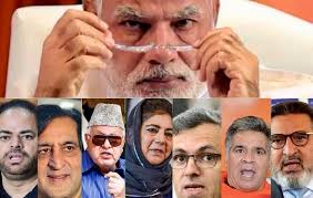 Omar Abdullah, PDP's Fayaz Mir File Nomination Papers for Baramulla LS seat 