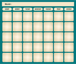 Here is your free printable 2021 floral calendar! 8 Best Blank Printable Weekly Calendars Templates Printablee Com
