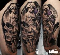 As a tattoo, black wings can also represent the angel of death, symbolizing that the person has gone through loss and trauma. Dark Angel Tattoos And Their Meaning Sick Tattoos Blog And News Site About Tattoos
