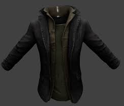 Special Casual Jacket 3d Model Low Poly Obj Dae Mtl 1 Model Casual Jacket Clothes