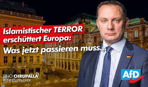 April 1975 in weißwasser) ist ein deutscher politiker (afd). Tino Chrupalla On Twitter Was Nach Terror In Wien Paris Nizza Dresden Passieren Muss Gefahrder Ausreisepflichtige Abschieben Abschiebestopp Nach Syrien Aufheben Einwanderungsrouten Schliessen Behorden Politikversagen Im Umgang Mit