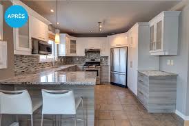 Realisations Eco Cuisine Design Avant Apres Refacing Armoires Cuisine Armoire De Cuisine Cuisines Design Eco Cuisine