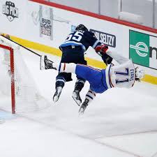 Nhl, the nhl shield, the word mark and image of the stanley cup and nhl conference logos are. Nhl Mark Scheifele Von Winnipeg Jets Nach Check Gegen Jake Evans Gesperrt
