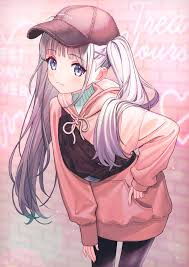オリジナル twin tails hoodie oliのイラスト pixiv 可愛いアニメガール かわいいアニメガール かわいい女の子の絵