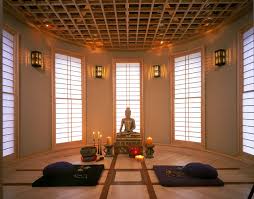 The yoga room at home is a special place dedicated to this ancient art and an inviting the room does not have to be very large. Meditation Room Ideas 25 Calm Spaces For Prayer Study Reflection