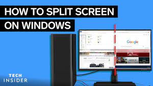Place your mouse on an empty area at the top of one of the windows, hold down the left mouse button, and drag the window to the left side of the screen. How To Use Split Screen On Windows 10 Youtube