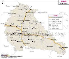 Distance From Pune To Thane Pune Road Map