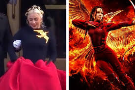 And due to the pandemic, we also get some virtual performances from artists like new radicals, earth wind & fire, and andra day. Lady Gaga S Look In Joe Biden S Presidential Inauguration Generates Jokes With The Hunger Games The Goa Spotlight