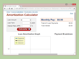 How To Calculate Amortization Amortization Schedule Interest Calculator Amortization Chart