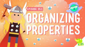 Organizing Properties Crash Course Kids 35 1 Science For Kids Crash Course Fourth Grade Science