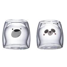 Similar to our sublimation coffee mugs, the 1.5 oz. Hinffinity Double Wall Glass Cup 3d Lovely Panda Beer Glasses Creative Morning Milk Glass Juice Glass Heat Resistant Mug Shot Glass 270ml Home Kitchen Glassware Selincanta Com