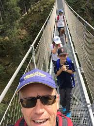 Escursione al Ponte Tibetano sospeso in Val di Rabbi