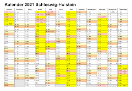 Jeder freut sich über die 6wöchigen sommerferien, aber kaum jemand weiß, weshalb die zeit unterrichtsfrei ist. Leer Sommerferien 2021 Schleswig Holstein Kalender Zum Ausdrucken Druckbarer 2021 Kalender