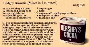 The Original Hersheys Brownie Recipe From Your Childhood