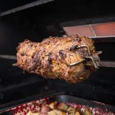 Rotisserie Beef Tenderloin With Horseradish Mustard Crust Recipe Beef Tenderloin Recipes Beef Tenderloin Roast Recipes Grilled Beef Tenderloin